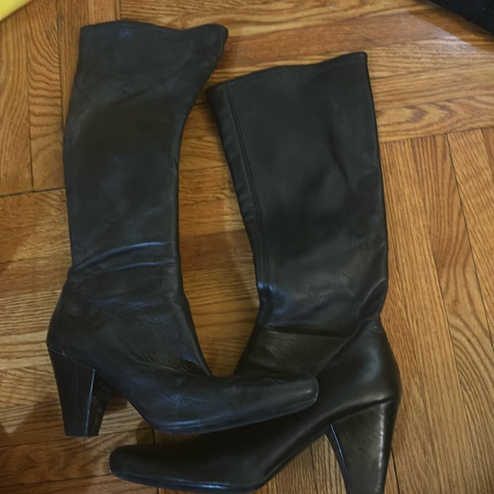 PRADA LEATHER BOOTS